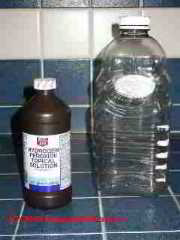 Sanitary water may be found in closed containers (C) Daniel Friedman