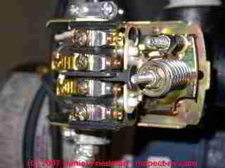 Pump pressure control switch at 120V (C) Daniel Friedman