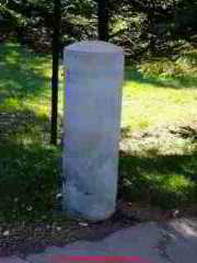 Well water tank headed for recycling (C) D Friedman
