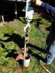 Pulling a well pipe (C) D Friedman