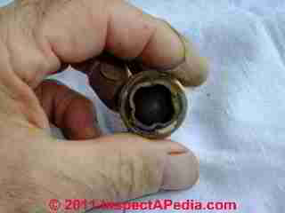 Well piping air inlet valve (C) D Friedman Rasmussen Well Drilling