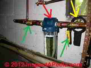 Filter installed to protect a UV light water treatment system (C) D Friedman