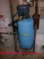 Photo of a one-line jet pump water pump
