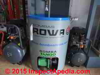 Rowa pressure sensitive water pump system omits the water pressure tank (C) Daniel Friedman