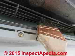 Split system air conditioner mold contamination clean-out (C) Daniel Friedman