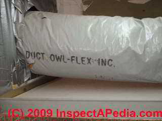 Owl gray flex duct Owl-Flex