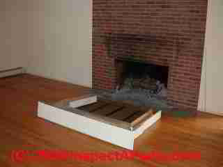 Fireplace mantel collapse (C) Daniel Friedman