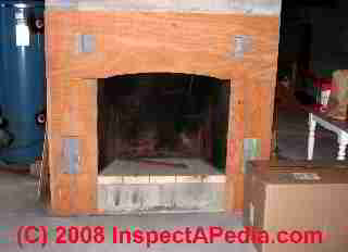 Steel fireplace insert under construction (C) Daniel Friedman
