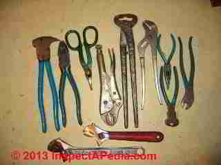 Nail cutters, pliers, snips (C) Daniel Friedman
