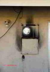 Burning up electric meter and main switch (C) DF SS