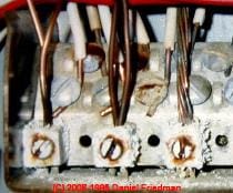 Electrical Panel corrosion (C) Daniel Friedman