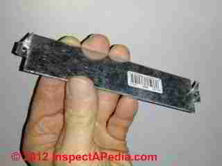 Nail Stop Simpson Strong Tie NS2 16Ga © D Friedman at InspectApedia.com 