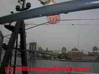 Unsafe railing in New York City (C) Daniel Friedman