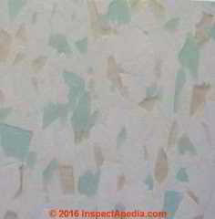 Kentile Romaaire floor tiles (C) InspectApedia.com