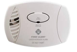 First Alert carbon monoxide CO alarm Model 605 0r 606 at InspectApedia.com
