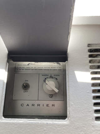 1970s Carrier Wall Convector AC (C) InspectApedia.com Anon