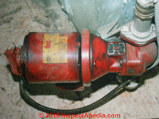 Older model B&G Red Circulator Pump (C) Daniel Friedman
