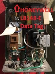 Honeywell L8148-E-Aquasatat (C) InspectyApedia.com Paul