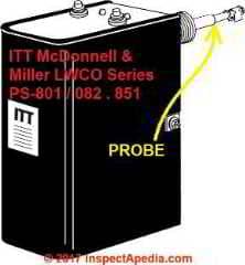 ITT McDonnell & Miller LWCO Type 801 802 851 (C) InspectApedia