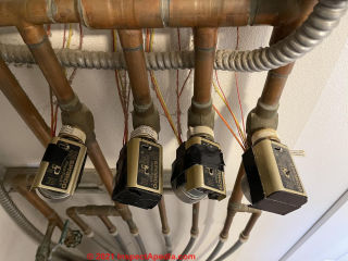 Honeywell or Sparco zone valve repairs (C) InspectApdia.com Trevor