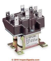White Rodgers relay switch 90-340 at InspectApedia.com