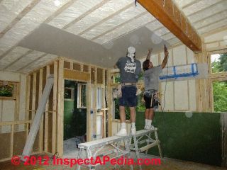 Drywall installation by Galow Homes (C) D Friedman Eric Galow