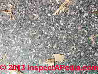 How to identify brand and asbestos content of resilient flooring (C) InspectAPedia