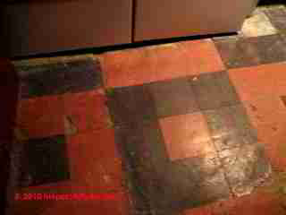 Sears vinyl asbestos floor tiles (C) Daniel Friedman A Cramer