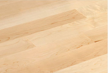 Solid maple wood floor, Canadian, pre-finished, at builddirect.com - cited at Inspectapedia.com