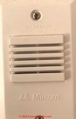 Mircom fire alarm control panel (C) InspectApedia.com ABee
