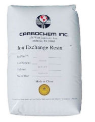 CarboChem water softener ion exchange resin - cited & discussed at InspectApedia.com