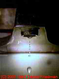 Photograph of Leaking, Dripping water at a faucet (C) Daniel Friedman