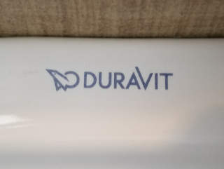 Duravit toilet (C) Daniel Friedman at InspectApedia.com