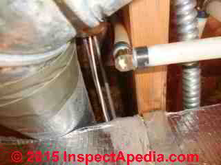 Merengue Dezincification of brass PEX fittings (C) InspectApedia BB