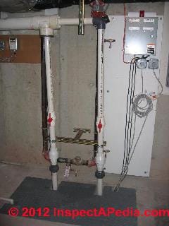 Duplex sump pump installation (C) Daniel Friedman