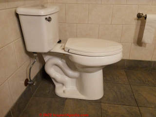 Universal Rundle toilet (C) Daniel Friedman InspectApedia.com
