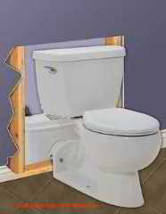 Zoeller Qwik Jon(C) combines a toilet and grinder pump that can support additional fixtures - at InspectApedia.com zoellerpumps.com 