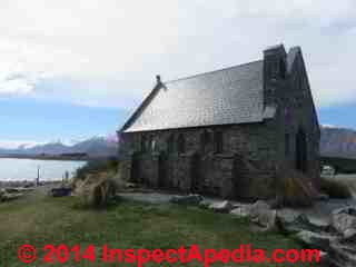 The Catholic Church of St Werenfried in Waihi Village, southern Lake Taupo, New Zealand (C) Daniel Friedman