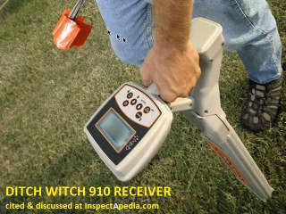 DitchWitch buried utility line locator 150R - permission requested 11/19/2012