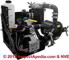 National Vacuum Equipment NVE 304 Challenger vacuum pump (C) InspectApedia.com & NVE