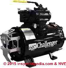 National Vacuum Equipment NVE 304 Challenger vacuum pump (C) InspectApedia.com & NVE