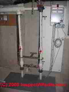 Duplex septic pump installation