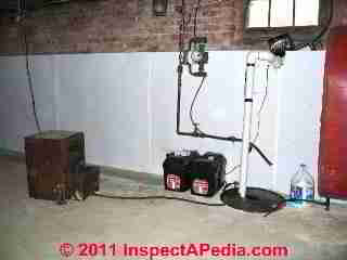 Water powered sump pump
