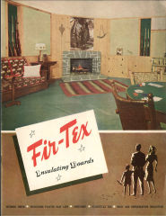 Fir-Tex insulating board catalog, 1945 - cited & discussed at InspectApedia.com