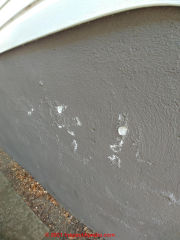 Surface spalling concrete exterior wall (C) InspectApedia Derrick