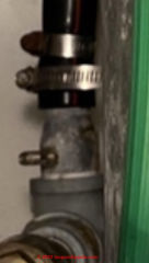 Drainback system snifter valve (C) InspectApedia.com Frank