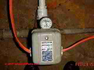 Square D 9013 commercial pump pressure control switch (C) D Friedman J Hafner