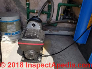 Scala 2 water pressure pump (C) Daniel Friedman at InspectApedia.com