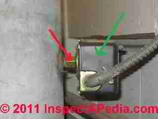 Pump pressure control switch without mounting tube © D Friedman at InspectApedia.com 