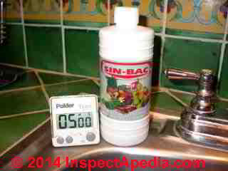 SinBac vegetable wash disinfectant (C) Daniel Friedman